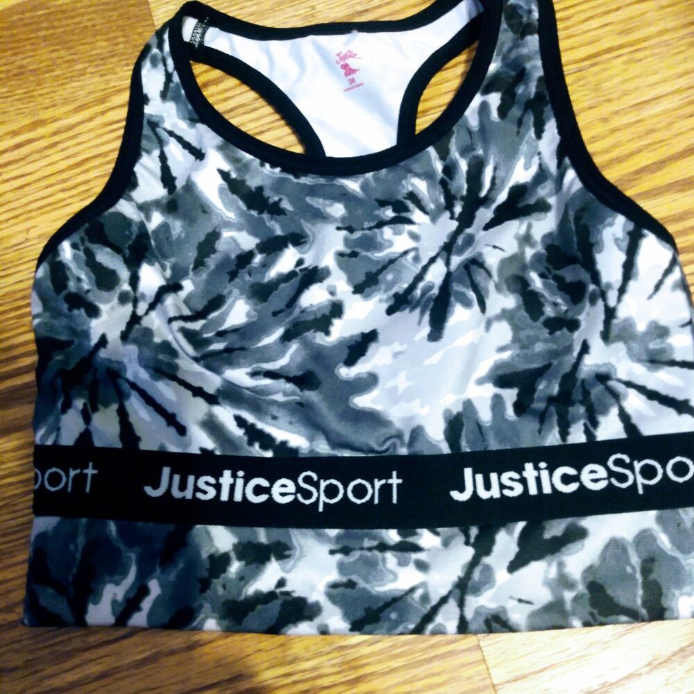 Girl's Justice Sport Longline sports bra size 28